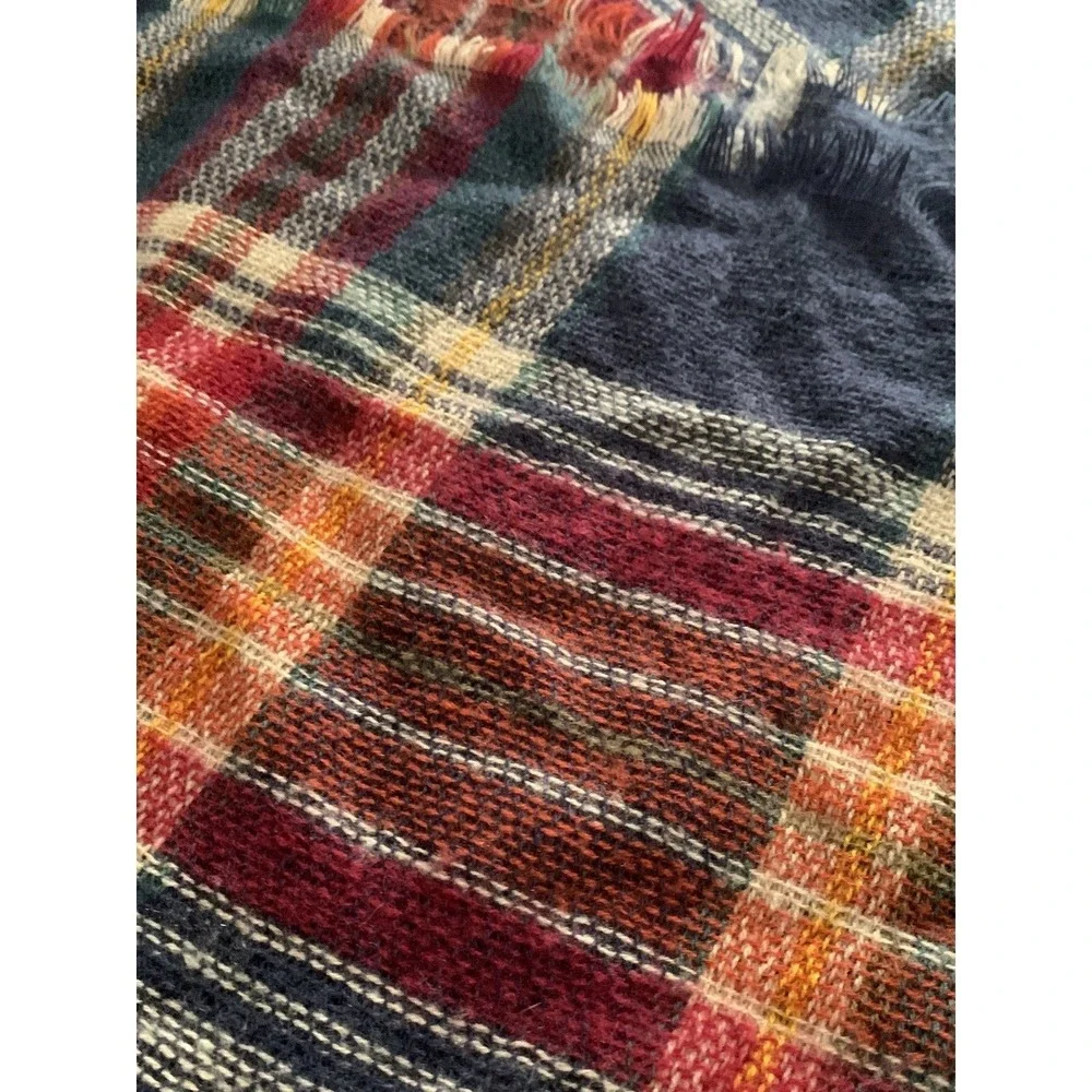 Plaid Blanket Scarf Wrap‎ Shawl Fall Winter Cozy Trendy
